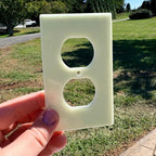 Glow-in-the-Dark Resin Outlet Covers