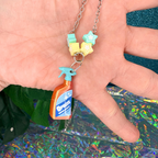 Opalite Bottle Necklace
