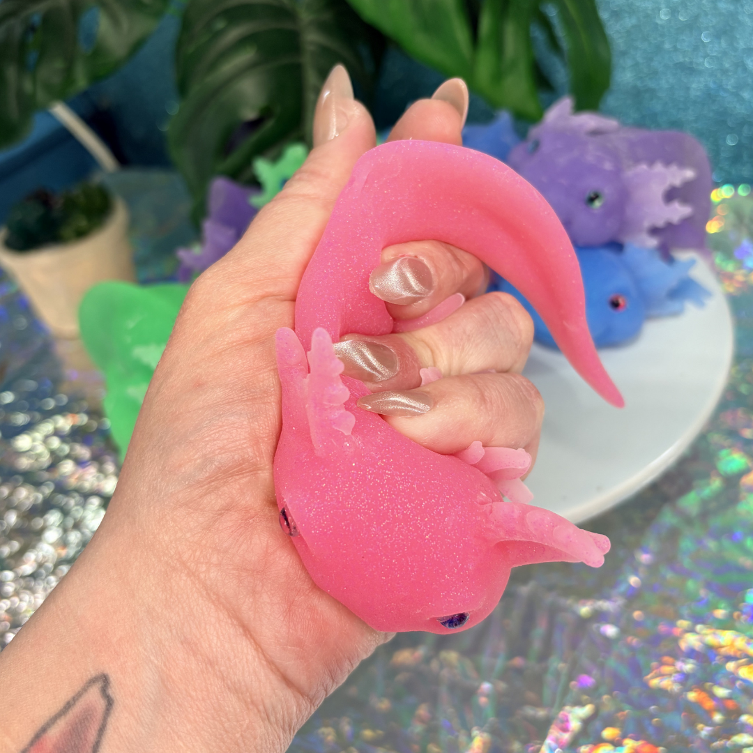 Axolotl Taba Squishie Toy