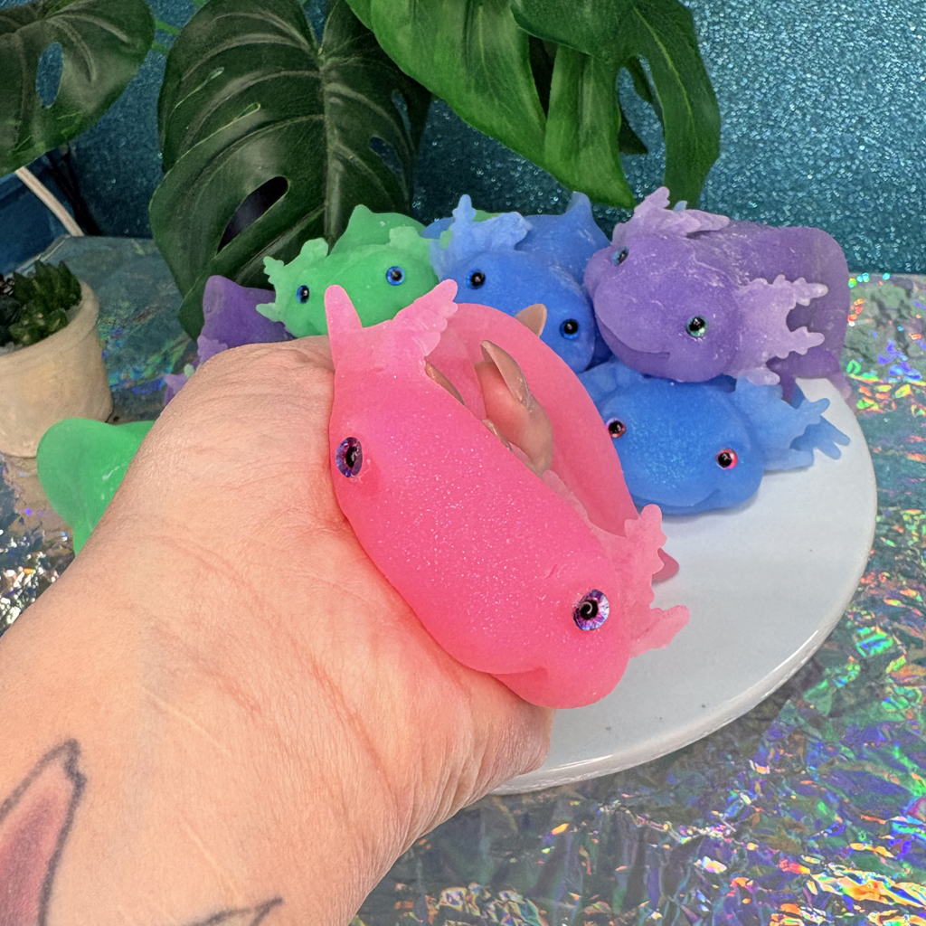 Axolotl Taba Squishie Toy