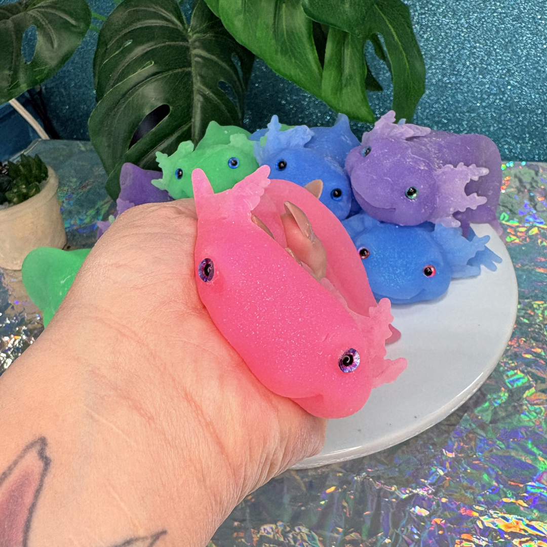 Axolotl Taba Squishie Toy