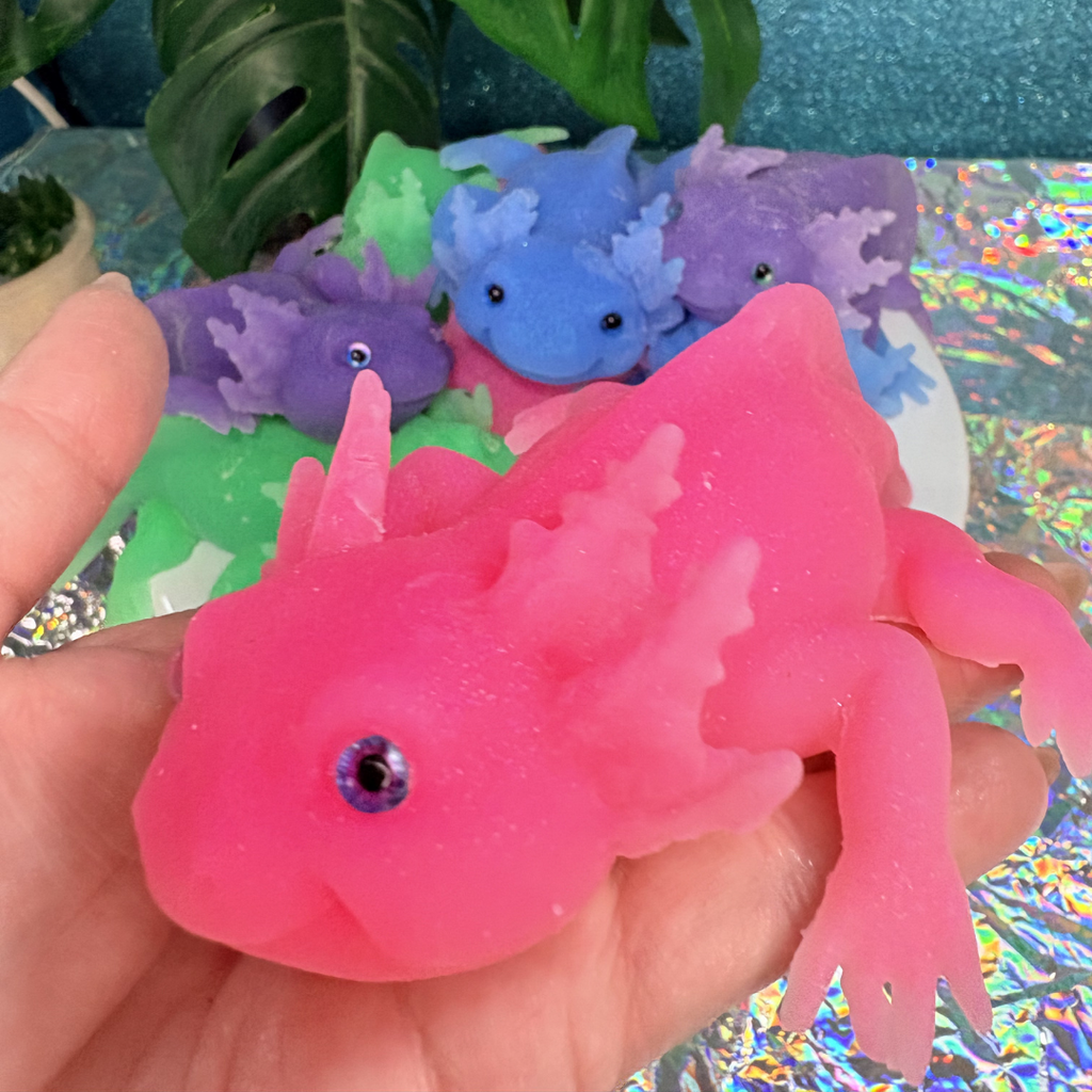 Axolotl Taba Squishie Toy