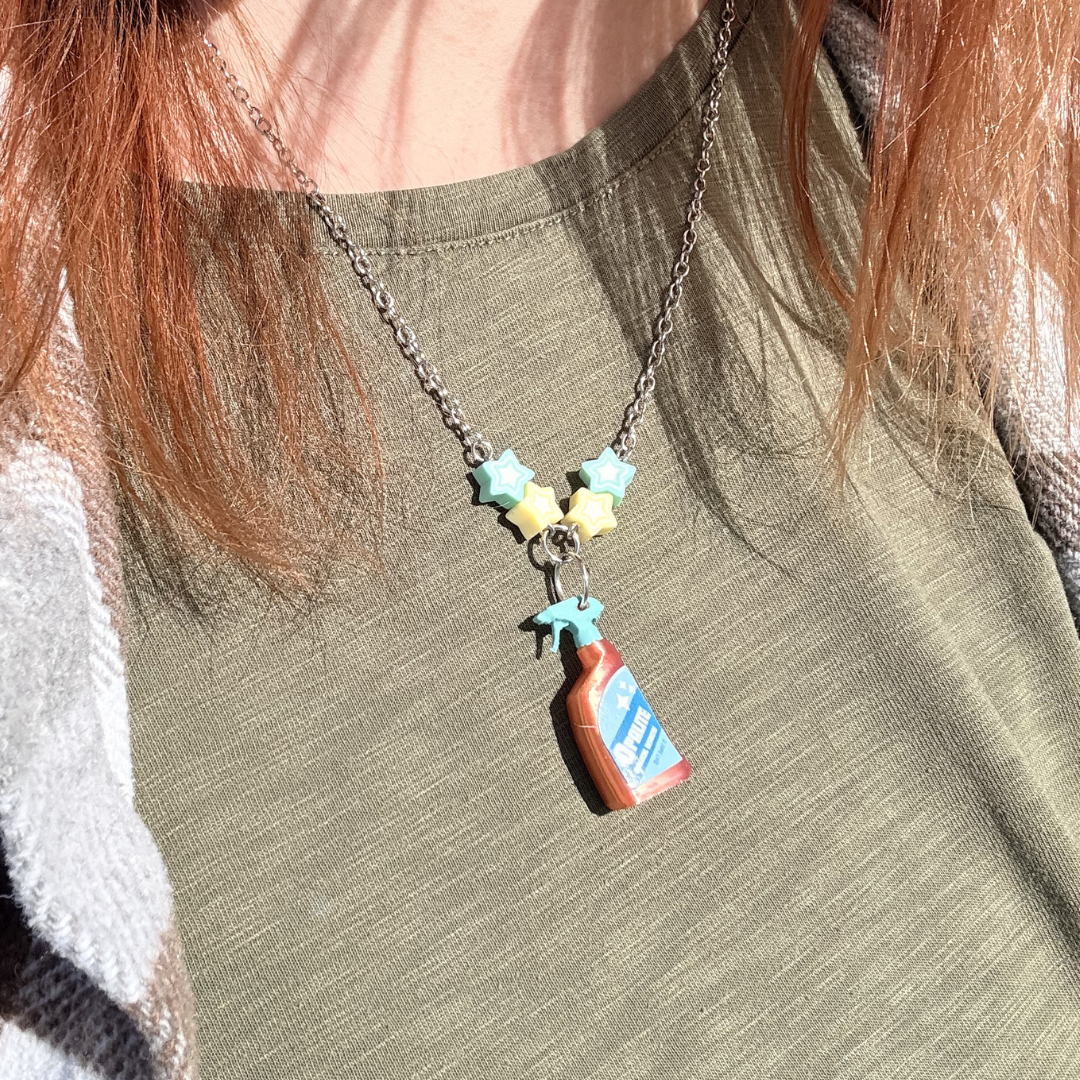 Opalite Bottle Necklace