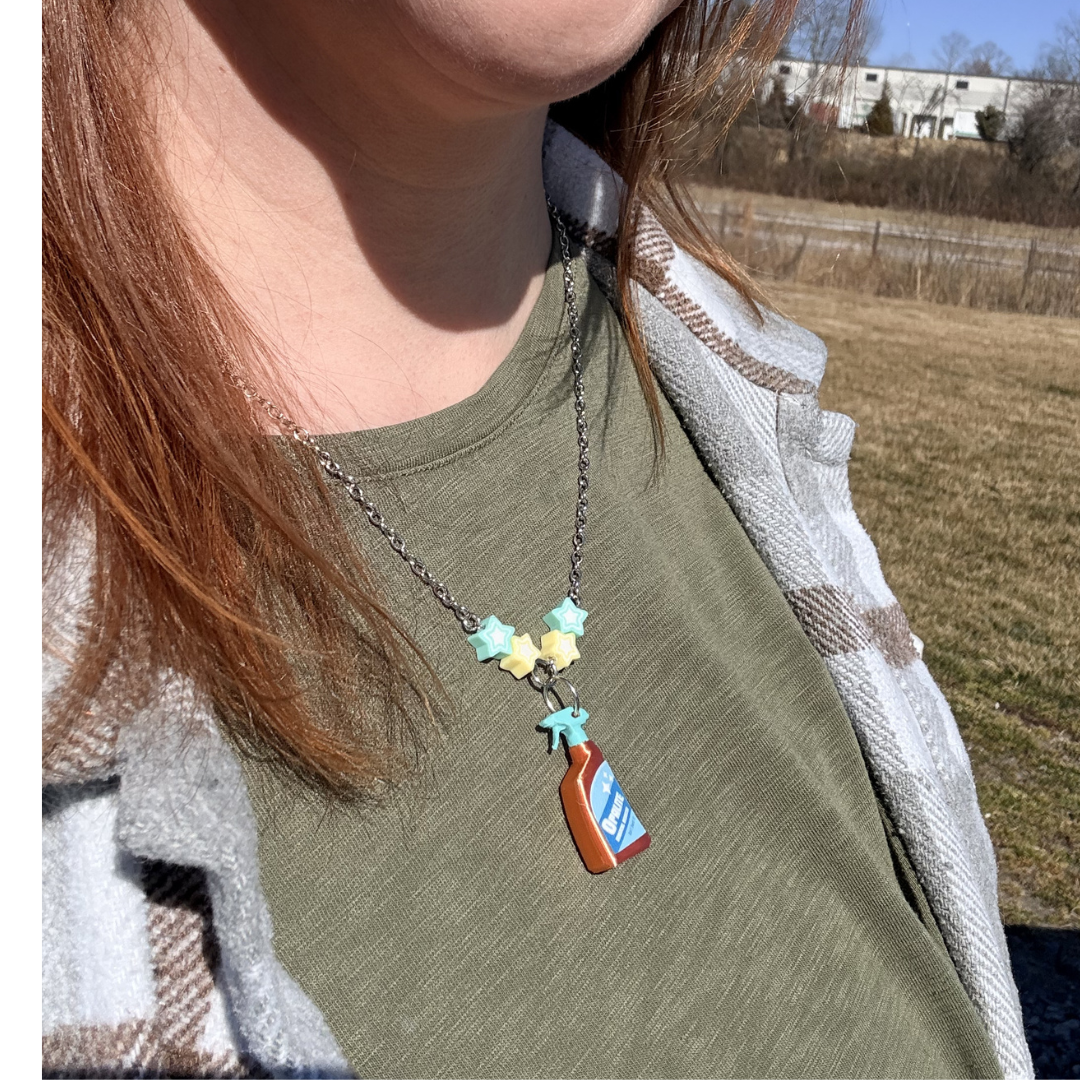Opalite Bottle Necklace