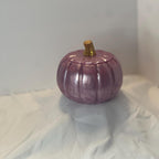 Rose Pink Pumpkin Jar