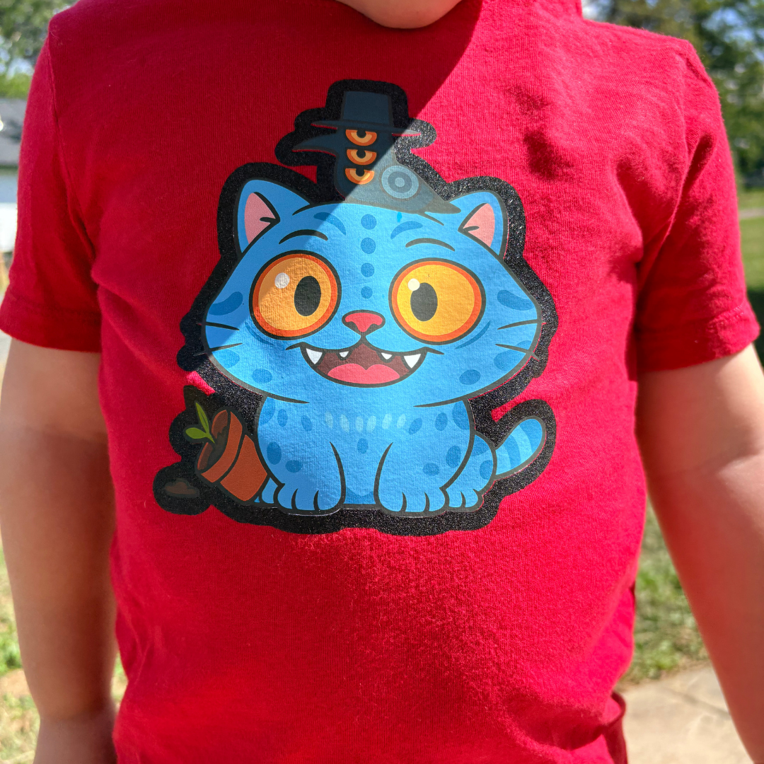 Kids Kpop Derpy Tiger Tee