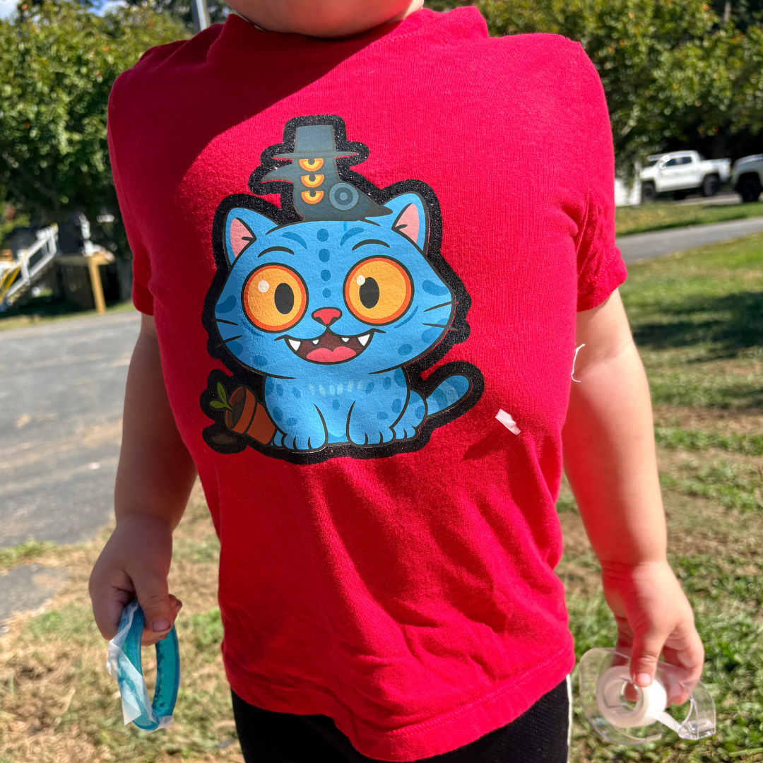Kids Kpop Derpy Tiger Tee