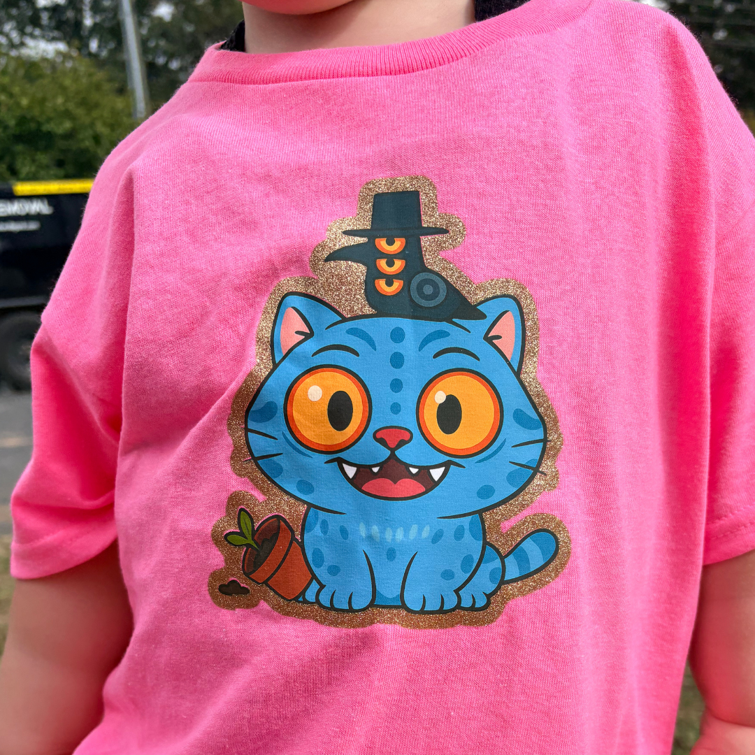 Kids Kpop Derpy Tiger Tee