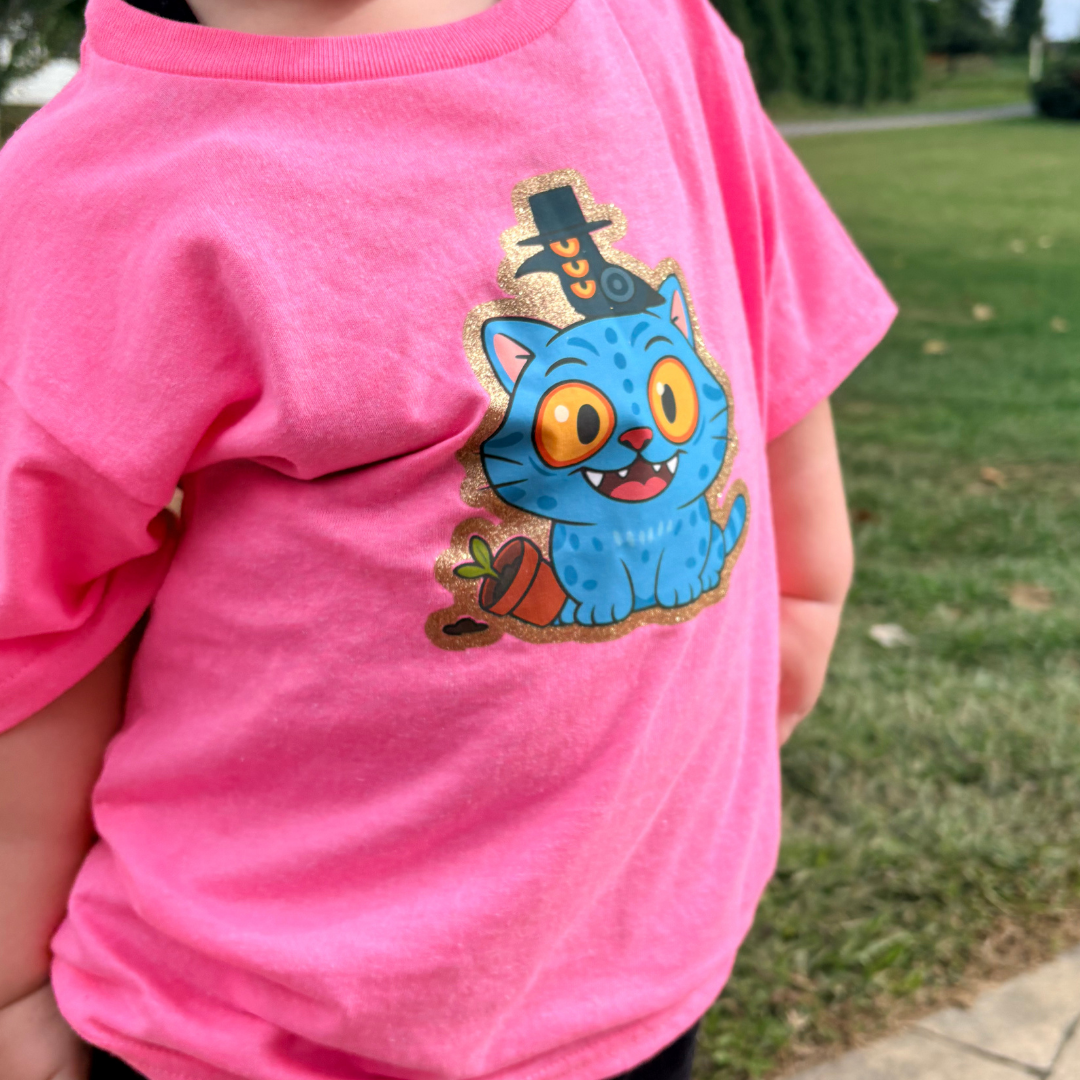 Kids Kpop Derpy Tiger Tee