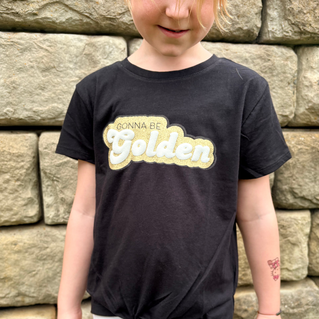 "Gonna Be Golden" Glitter Tee