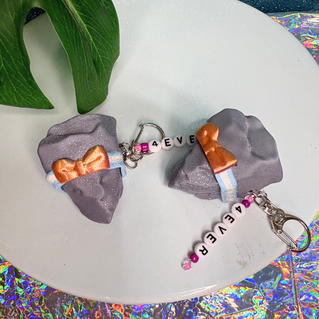 Opalite Rock Fidget Clicker