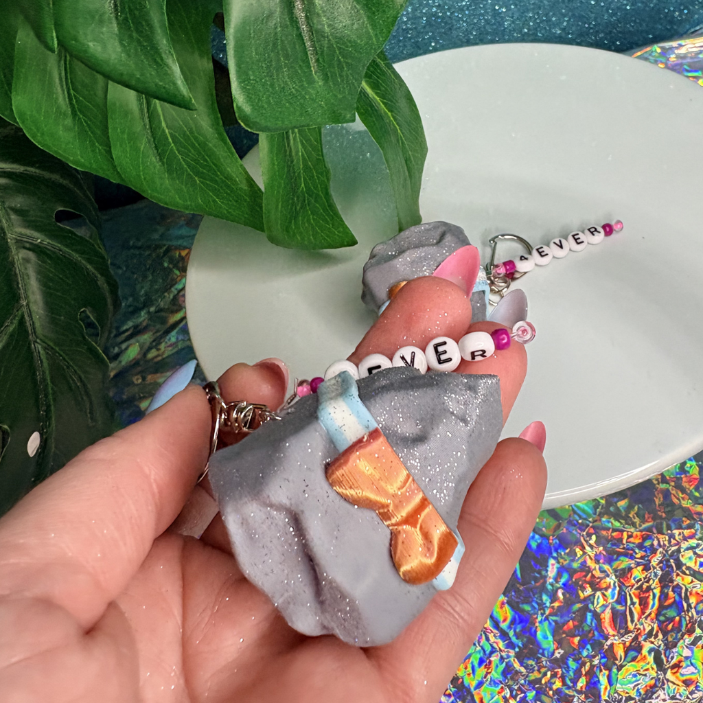 Opalite Rock Fidget Clicker