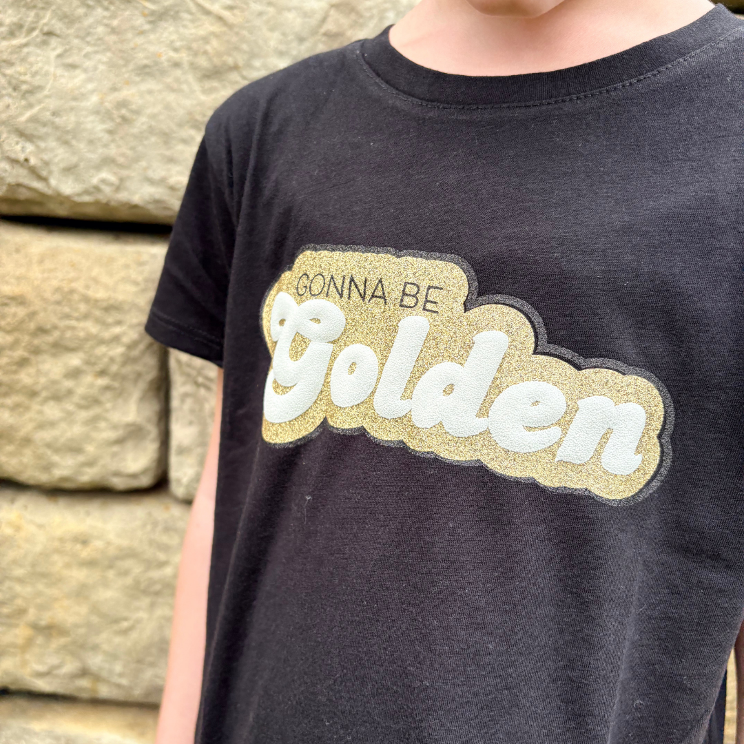 "Gonna Be Golden" Glitter Tee