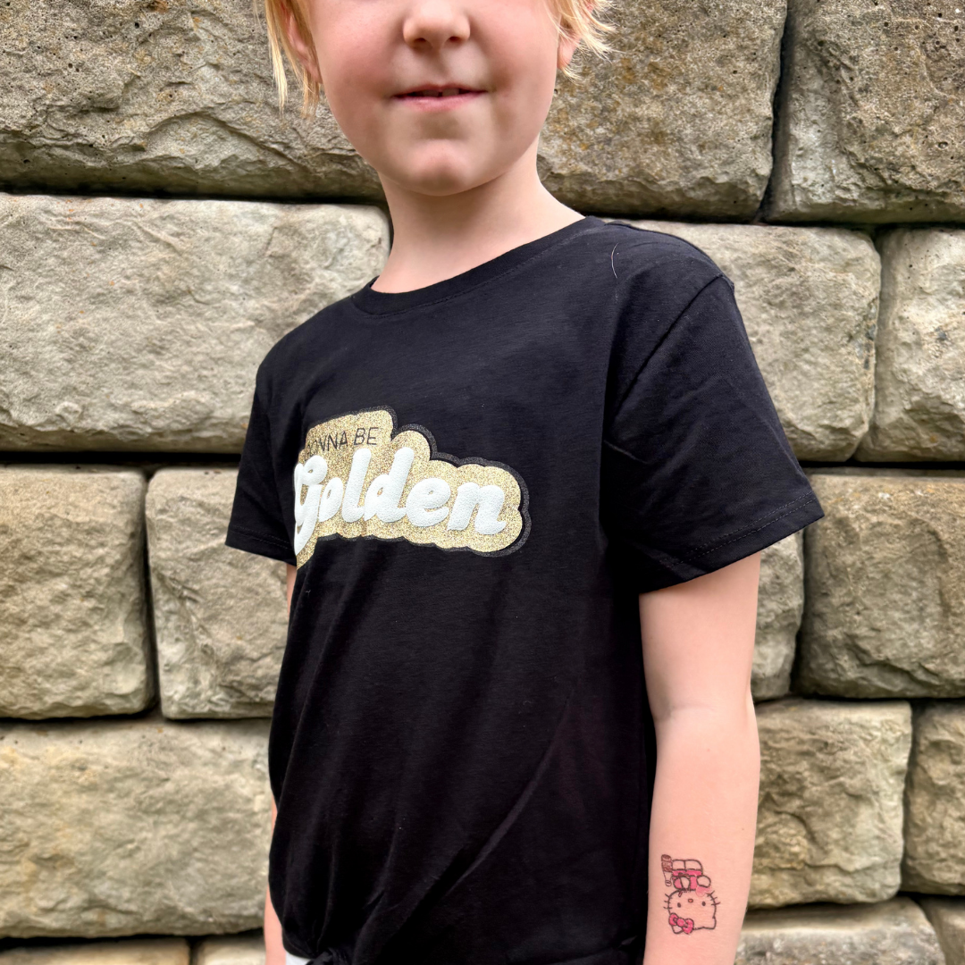 "Gonna Be Golden" Glitter Tee