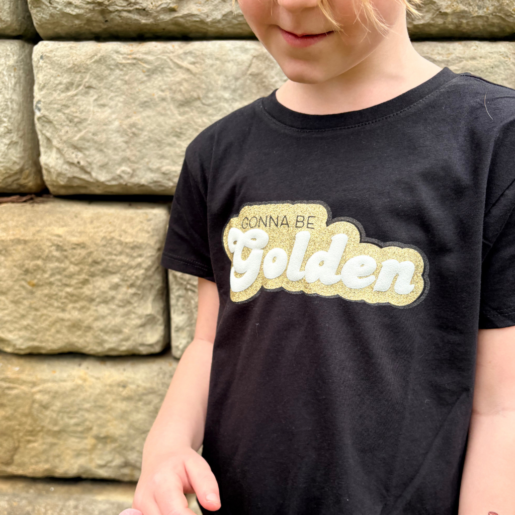 "Gonna Be Golden" Glitter Tee