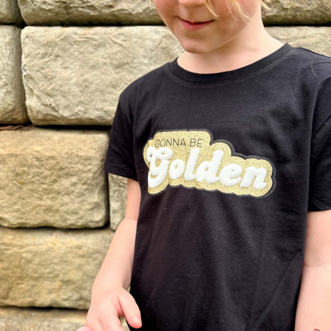 "Gonna Be Golden" Glitter Tee