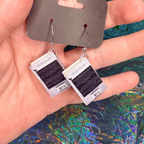 Threshing Day Book Earrings