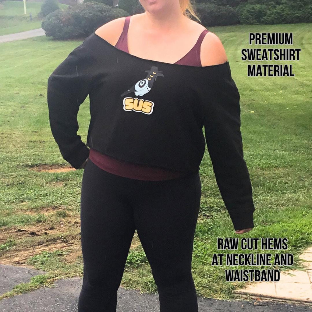 K-Pop Demon Hunters "Sus" Sussie Bird Crop Sweatshirt