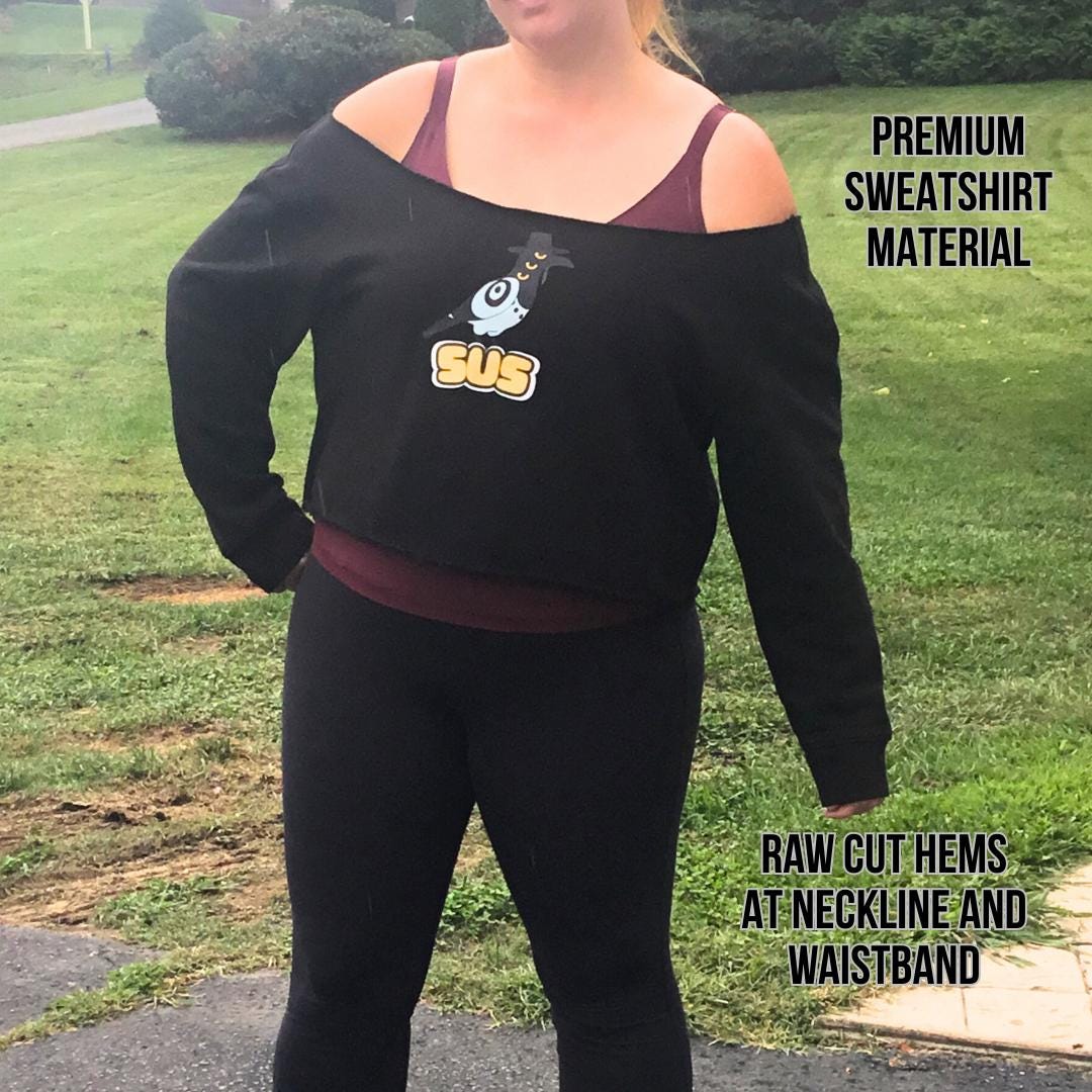 K-Pop Demon Hunters "Sus" Sussie Bird Crop Sweatshirt