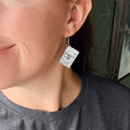 Threshing Day Book Earrings