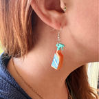 Opalite Bottle Dangle Earrings