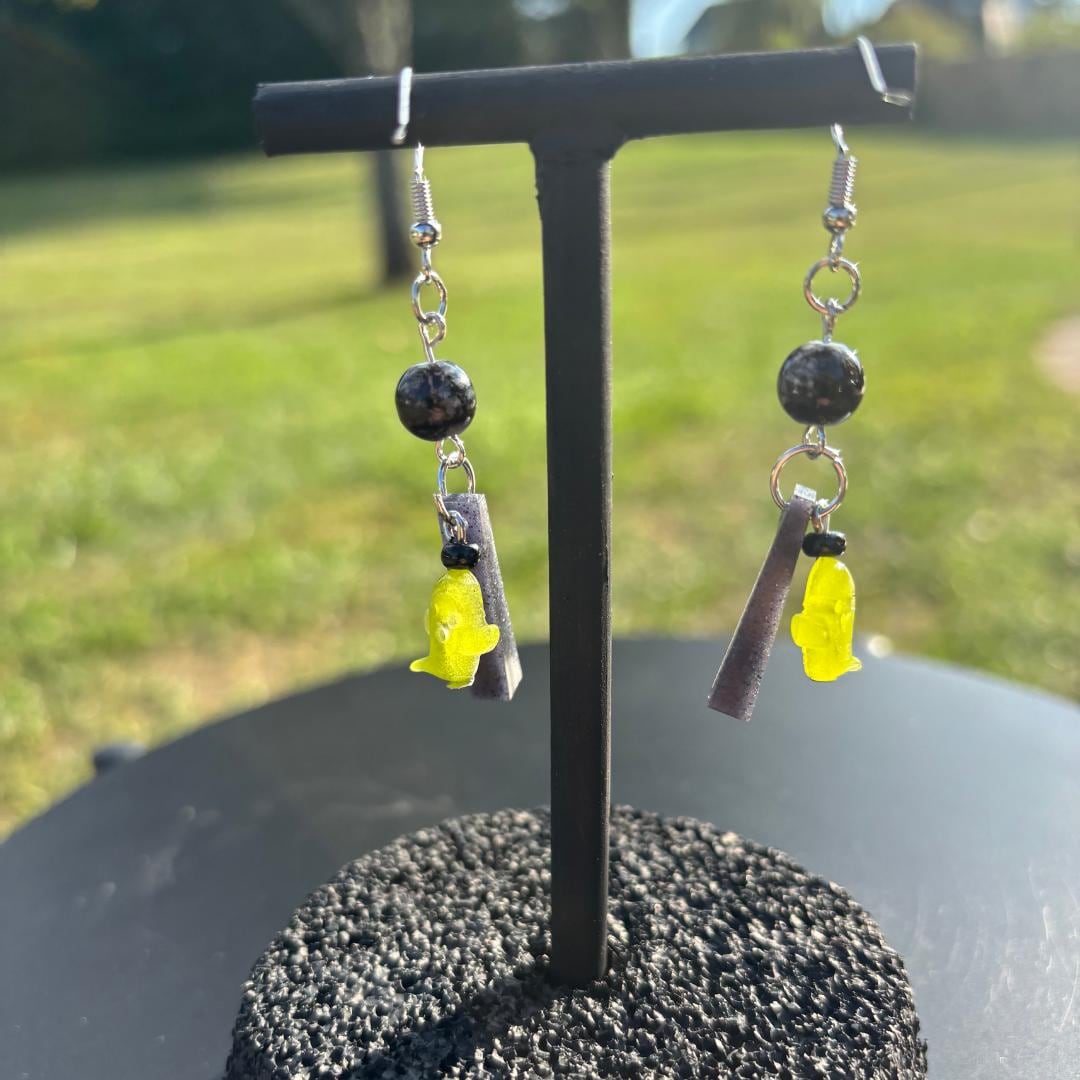 Halloween Ghost Dangle Earrings