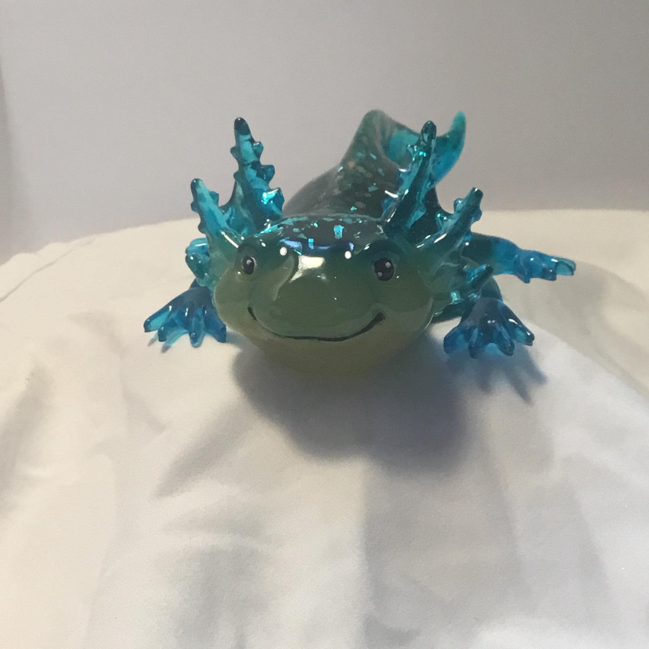 Glitter Axolotl Figurine