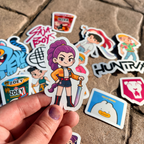 KPop Demon Hunters Inspired Stickers Set