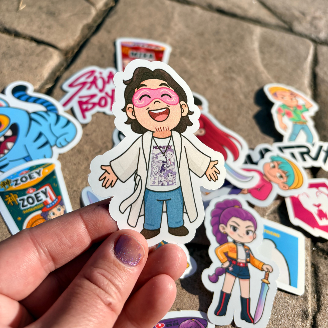 KPop Demon Hunters Inspired Stickers Set