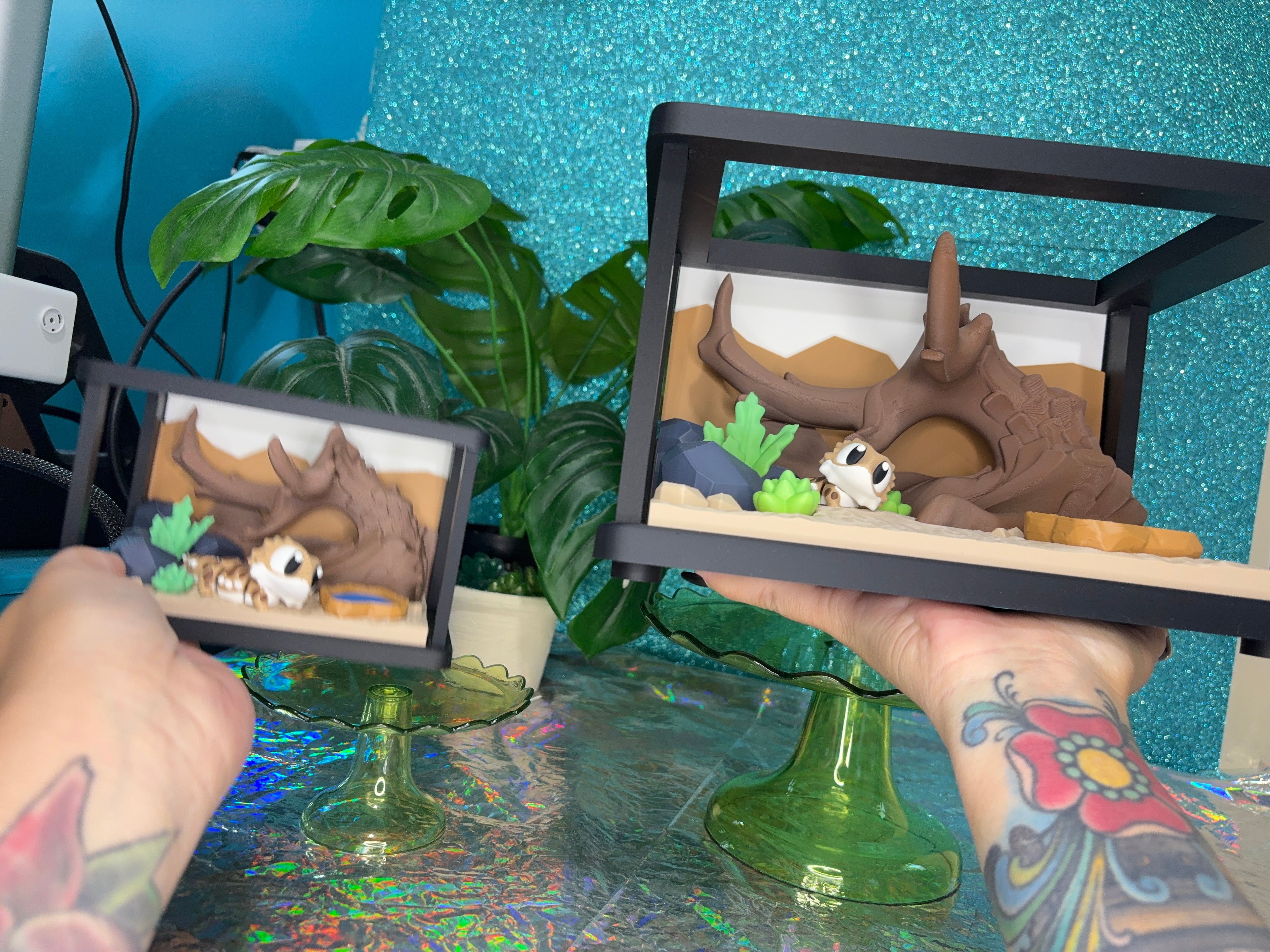 Desert Reptile Playset