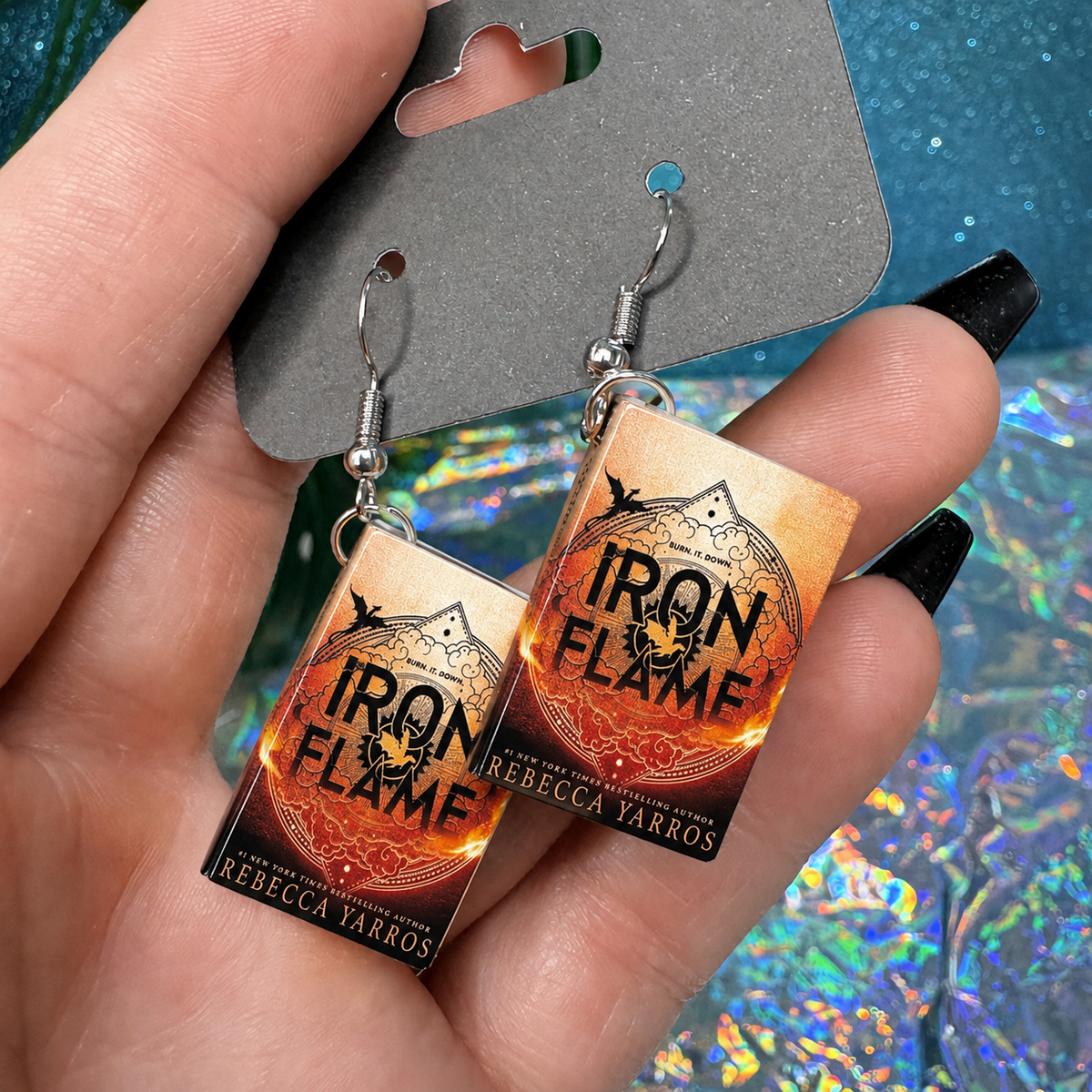 Fourth Wing Empyrean Book Series Earrings
