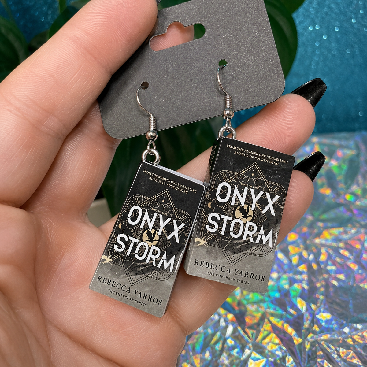 Fourth Wing Empyrean Book Series Earrings