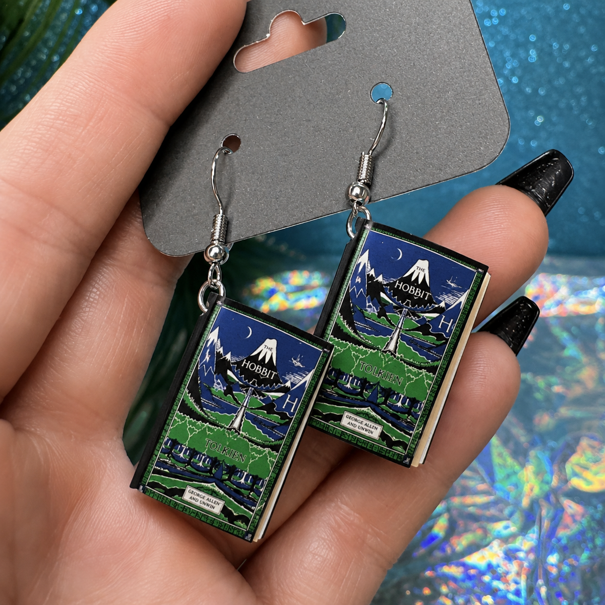 Classic Literature Book Earrings
