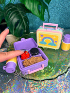 Retro Lunchbox Multi Clicker Keychain
