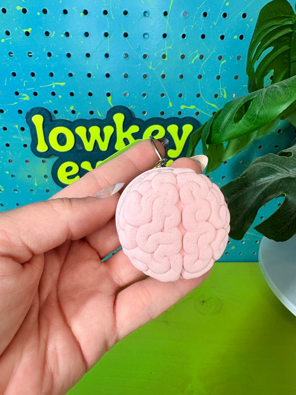 Spooky Macaron Fidget Clicker Keychain