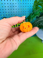 Cute Jack O Lantern Fidget Clicker Keychain