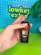 Coffin Fidget Clicker Keychain