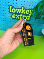 Coffin Fidget Clicker Keychain