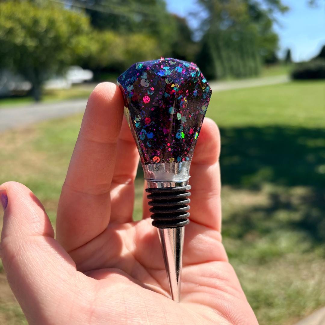Gem Shaped Wine Bottle Stoppers