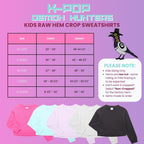 Kids Huntr/x Crop Sweatshirt