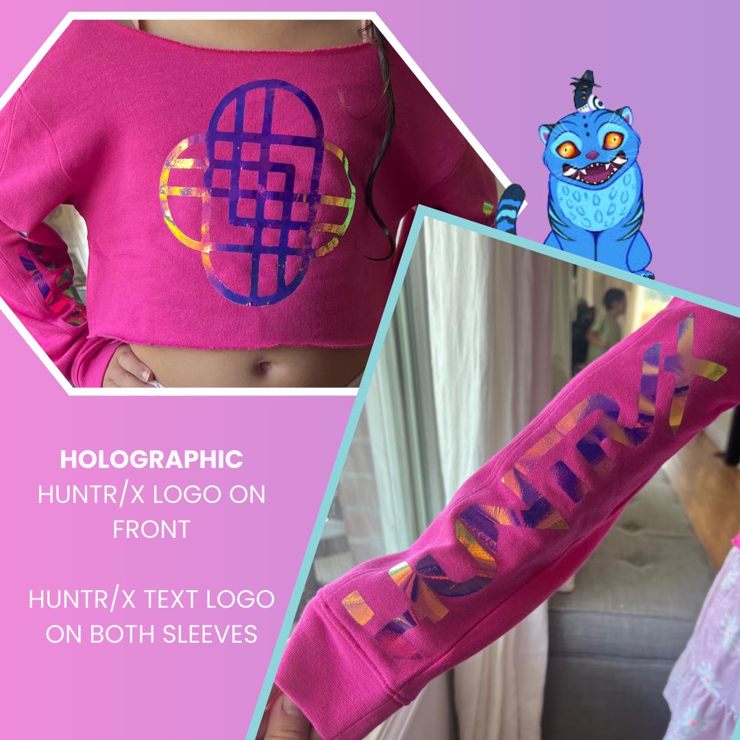 Kids Huntr/x Crop Sweatshirt