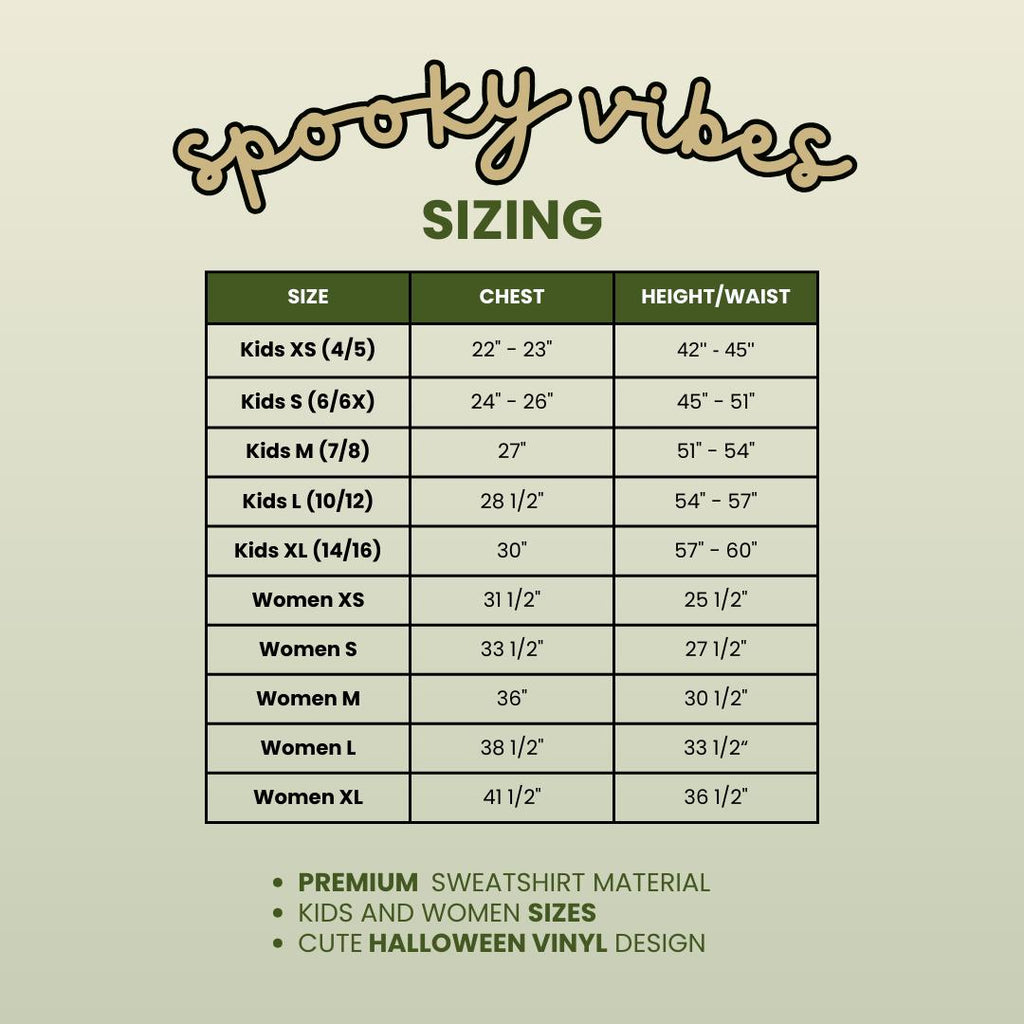 Spooky Vibes Halloween Sweatshirt
