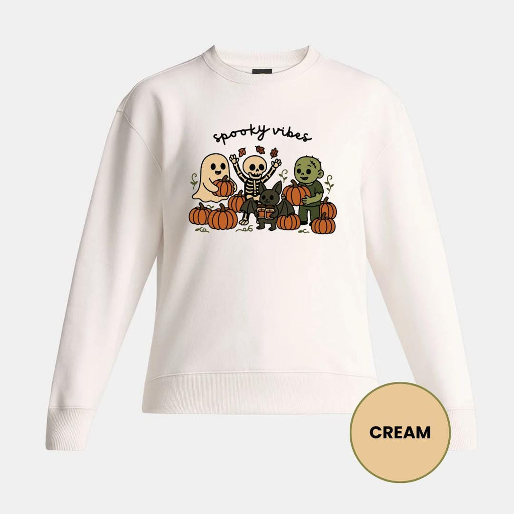 Spooky Vibes Halloween Sweatshirt