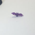 Halloween Earrings Set: Purple Spiderweb, BOO, Bats