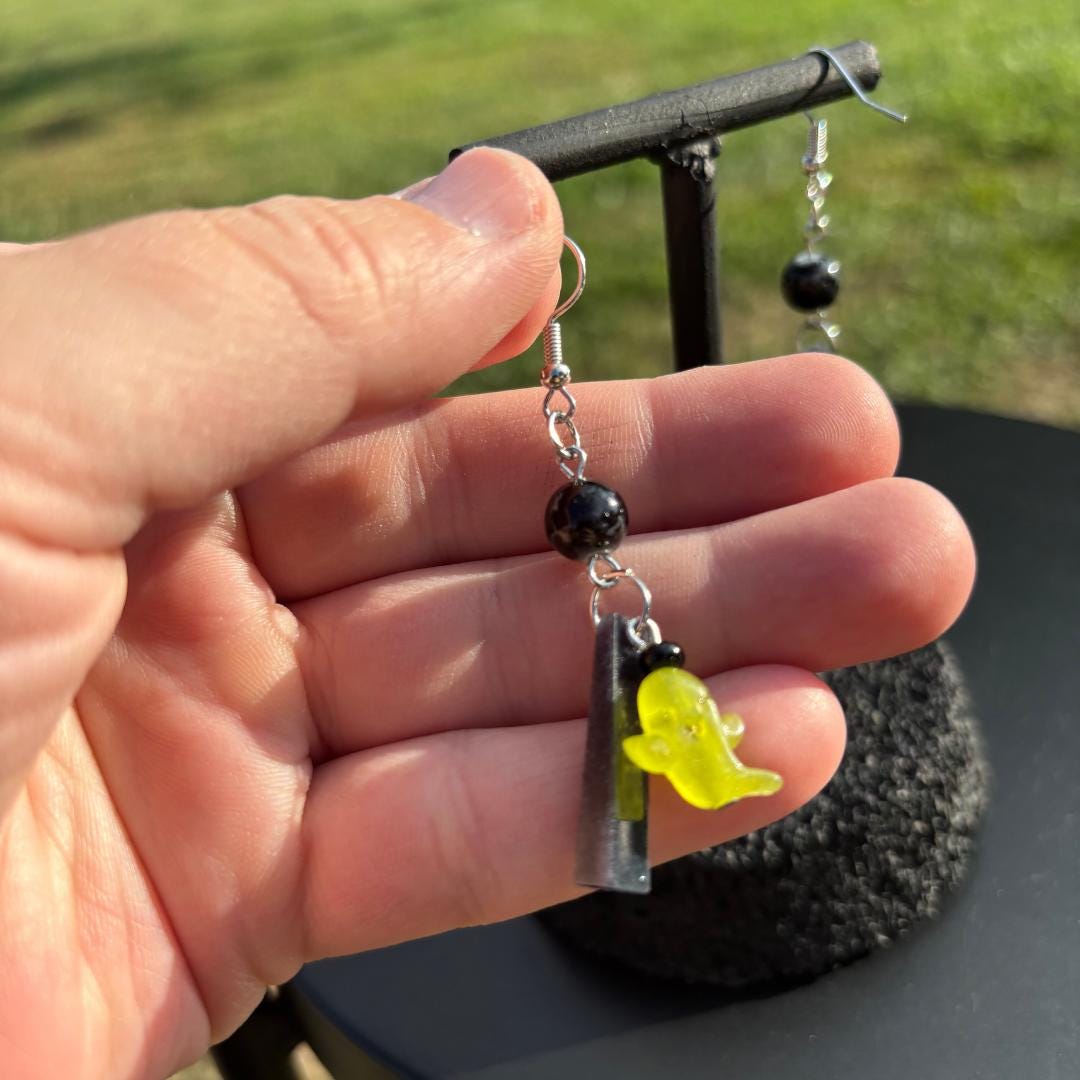 Halloween Ghost Dangle Earrings