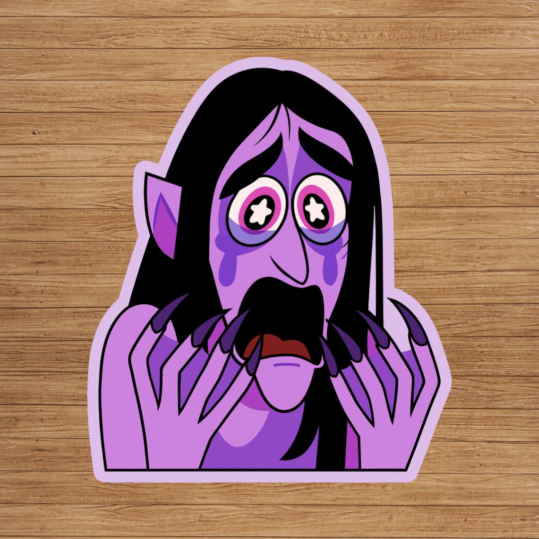 Jelly The Water Demon Premium Vinyl Sticker - Kpop Demon Hunters Fan Favorite Character, Water Bottle Sticker, Fan Merch, Laptop Sticker