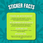 Jelly The Water Demon Premium Vinyl Sticker - Kpop Demon Hunters Fan Favorite Character, Water Bottle Sticker, Fan Merch, Laptop Sticker