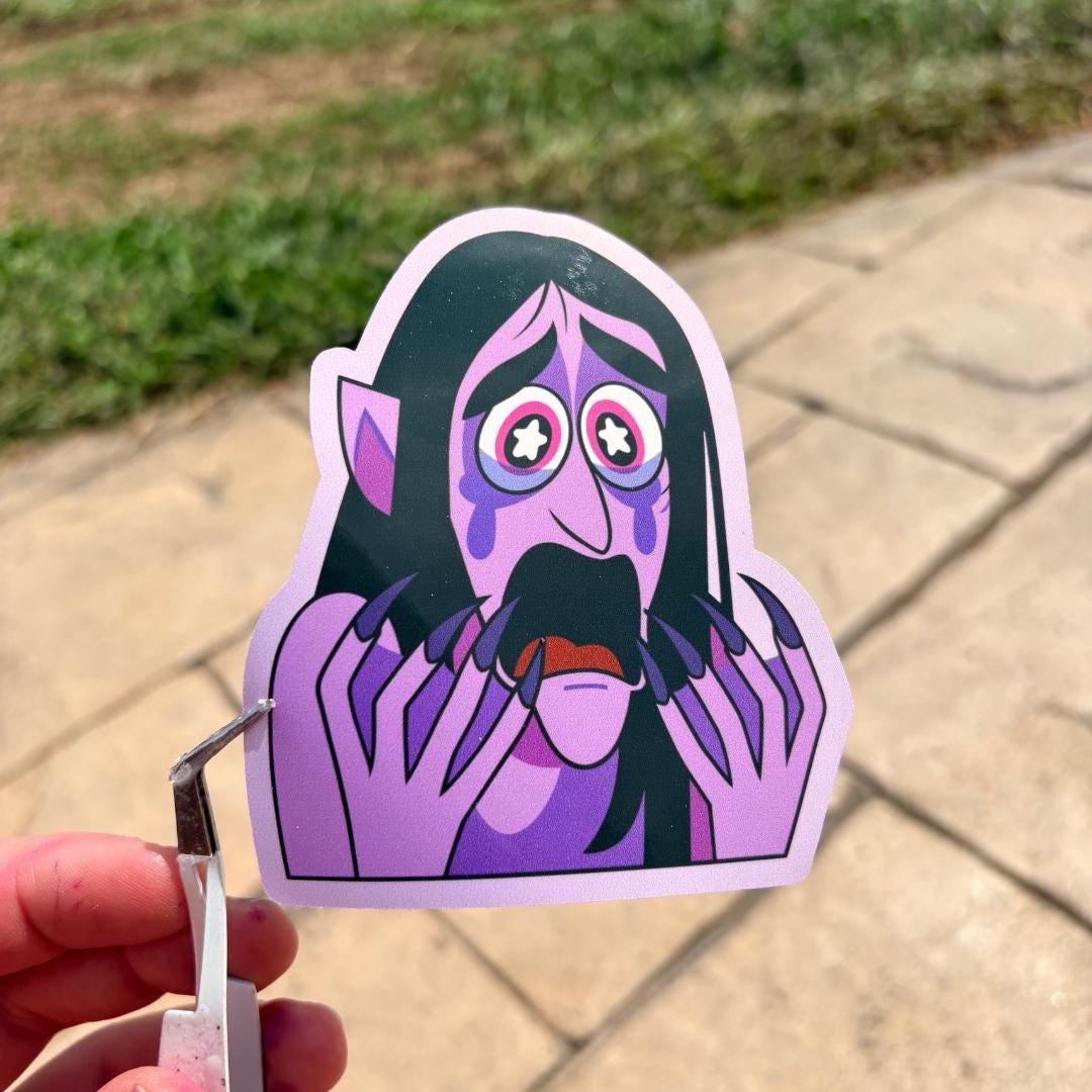 Jelly The Water Demon Premium Vinyl Sticker - Kpop Demon Hunters Fan Favorite Character, Water Bottle Sticker, Fan Merch, Laptop Sticker