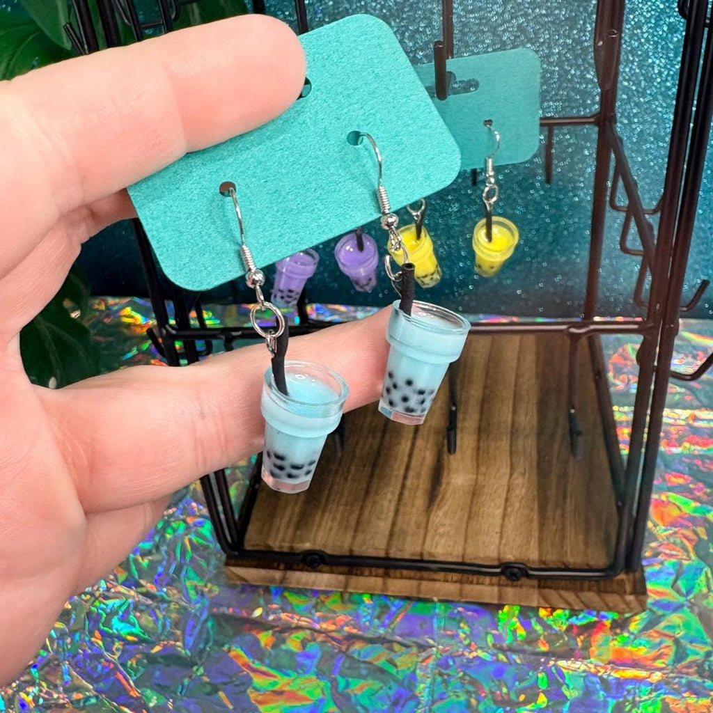 Boba Tea Dangle Earrings