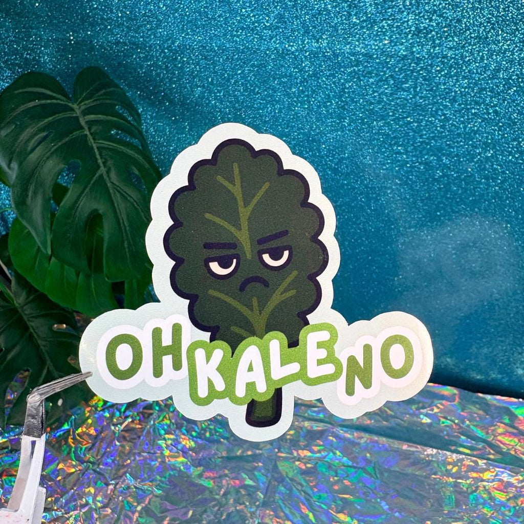 Oh Kale No Vinyl Sticker